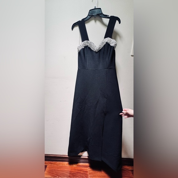 Mira Embellished Maxi Dress - Black - Picture 5 of 7